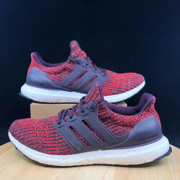 adidas | Shoes | Mens Adidas Ultraboost 4 Size 9 Nobel Red | Poshmark